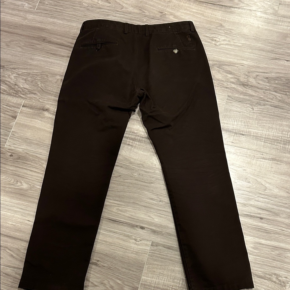 Polo Ralph Lauren Men's Espresso Chinos - Picture 3 of 4